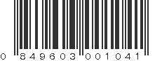 UPC 849603001041