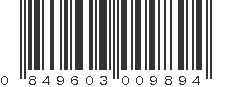 UPC 849603009894