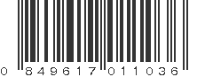 UPC 849617011036