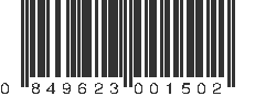 UPC 849623001502