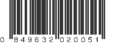 UPC 849632020051