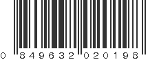 UPC 849632020198