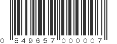 UPC 849657000007