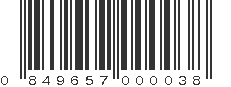 UPC 849657000038