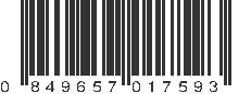 UPC 849657017593