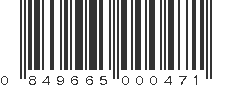 UPC 849665000471