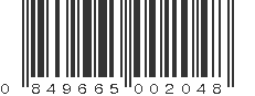 UPC 849665002048