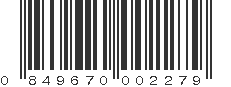 UPC 849670002279