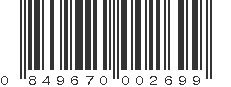 UPC 849670002699