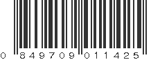 UPC 849709011425