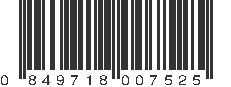 UPC 849718007525