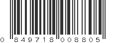 UPC 849718008805