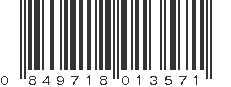 UPC 849718013571