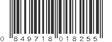 UPC 849718018255