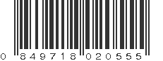 UPC 849718020555