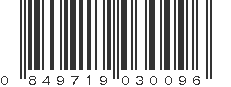 UPC 849719030096