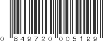 UPC 849720005199