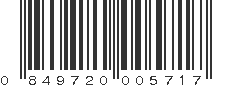 UPC 849720005717