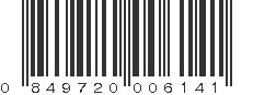 UPC 849720006141