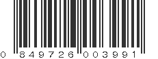 UPC 849726003991