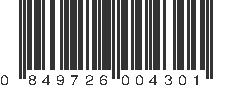 UPC 849726004301