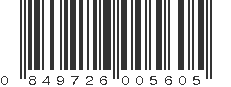 UPC 849726005605