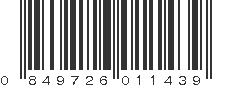 UPC 849726011439