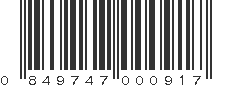 UPC 849747000917