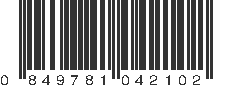 UPC 849781042102