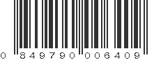 UPC 849790006409