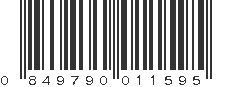 UPC 849790011595