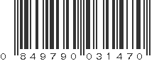 UPC 849790031470