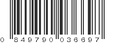 UPC 849790036697