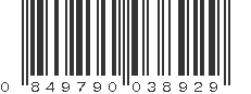 UPC 849790038929