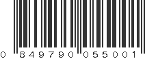 UPC 849790055001