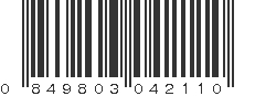 UPC 849803042110