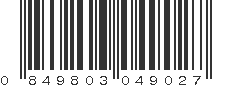 UPC 849803049027