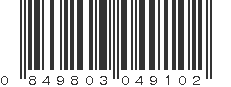 UPC 849803049102