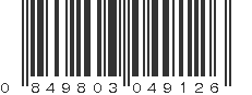 UPC 849803049126