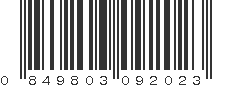 UPC 849803092023