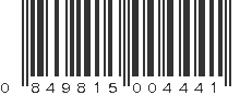 UPC 849815004441