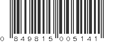 UPC 849815005141