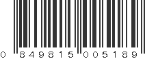 UPC 849815005189