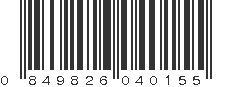 UPC 849826040155