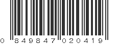 UPC 849847020419