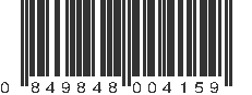 UPC 849848004159