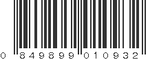 UPC 849899010932