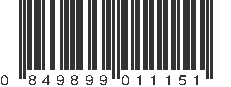 UPC 849899011151