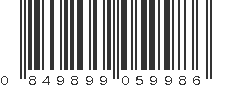 UPC 849899059986