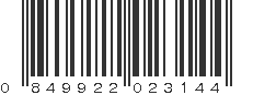 UPC 849922023144